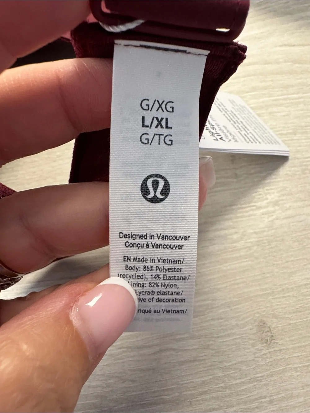 Lululemon Burgundy Bay Bundle 3 items